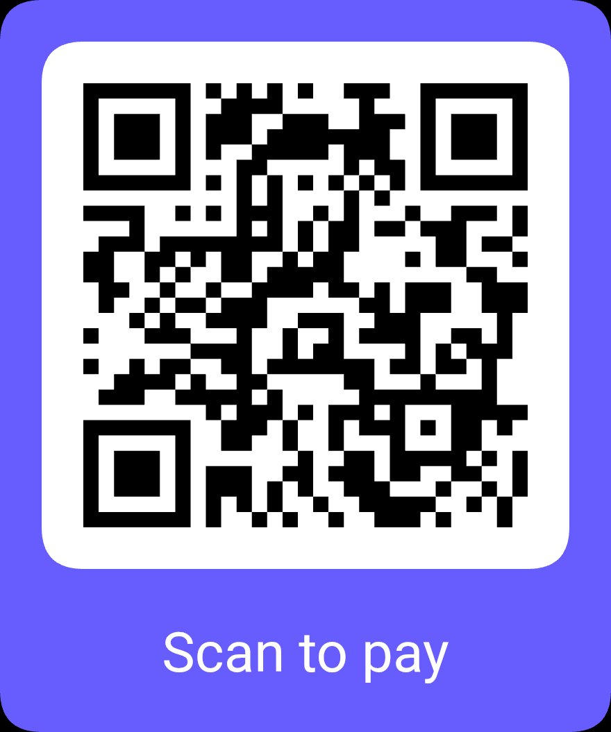 QR code linking to the Distortion Daily donation page